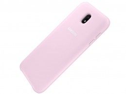 Etui Samsung Galaxy J3 2017 Dual Layer Cover Pink - Foto1