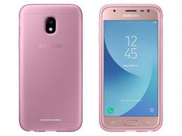 Etui Samsung Galaxy J3 2017 Jelly Cover Pink - Foto2