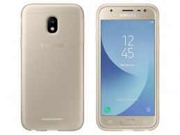 Etui Samsung Galaxy J3 2017 Jelly Cover Gold - Foto2