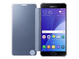 Etui Samsung Galaxy A5 (2016) Clear View Cover Black/Blue - Foto2