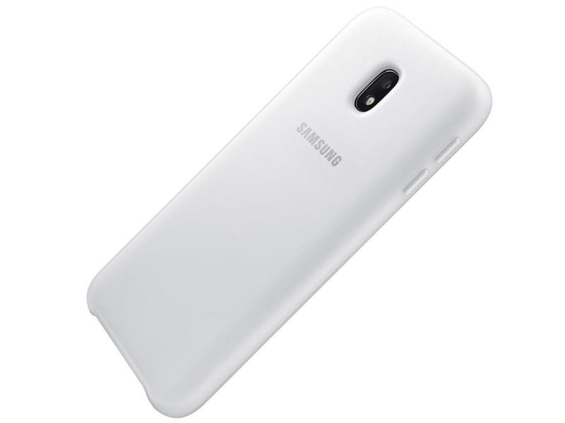 Etui Samsung Galaxy J3 2017 Dual Layer Cover White - Foto1