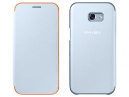 Etui Samsung Galaxy A5 (2017) Neon Flip Cover Blue - Foto3