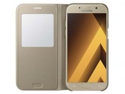 Etui Samsung Galaxy A5 (2017) S View Standing Cover Gold - Foto2