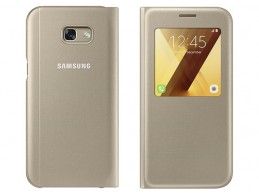 Etui Samsung Galaxy A5 (2017) S View Standing Cover Gold - Foto3