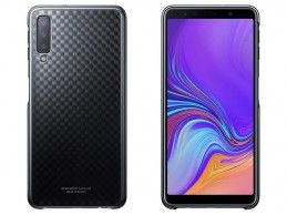 Etui Samsung Galaxy A7 (2018) Gradient Cover Black - Foto2