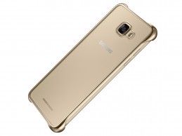 Etui Samsung Galaxy A3 (2016) Clear Cover Gold - Foto1