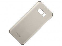 Etui Samsung Galaxy S8 Plus Clear Cover Gold - Foto3
