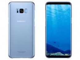Etui Samsung Galaxy S8 Plus Clear Cover Blue - Foto3