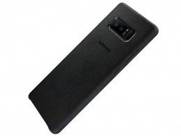 Etui Samsung Galaxy Note 8 Alcantara Black - Foto1