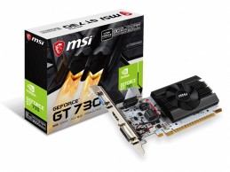 MSI GeForce GT 730 2GB GDDR5 DX12 LP - Foto1
