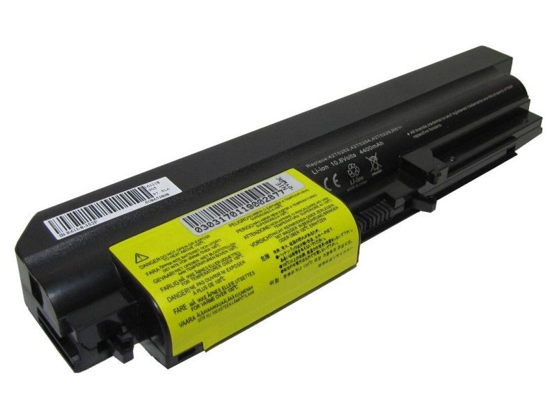 Bateria 4400mAh do Lenovo IBM R61 T61 R400 T400 Polion - Foto1