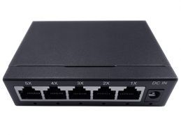 5-portowy przełącznik Niveo BNS5G Ethernet LAN 10/100 Mb/s - Foto1