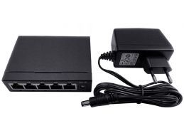 5-portowy przełącznik Niveo BNS5G Ethernet LAN 10/100 Mb/s - Foto3