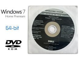 Windows 7 Home Premium 64-bit płyta instalacyjna DVD Dell - Foto1