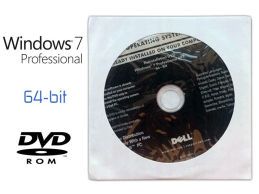Windows 7 Professional 64-bit płyta instalacyjna DVD Dell - Foto1