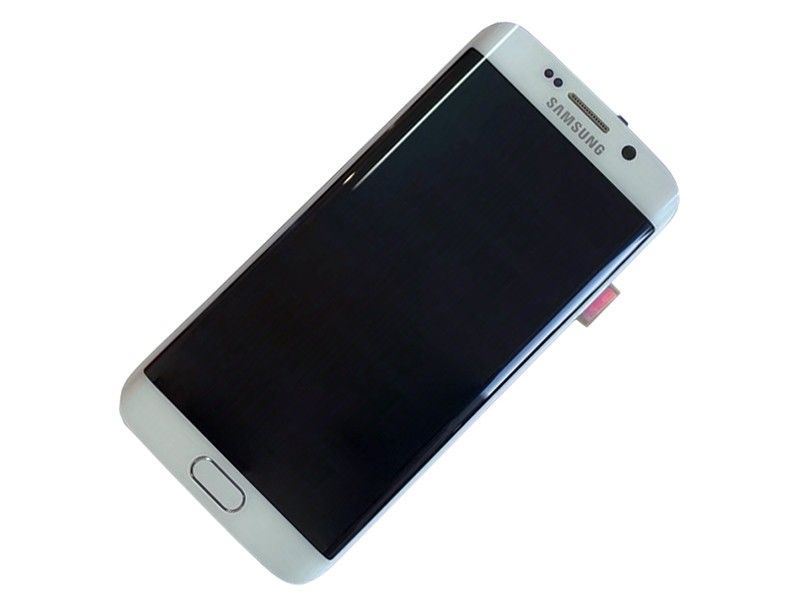 Ekran Samsung Galaxy S6 Edge sAMOLED + digitizer biały - Foto1
