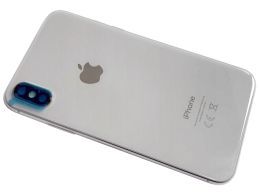 Obudowa tylna korpus Apple iPhone X Silver