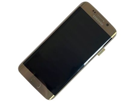 Ekran Samsung Galaxy S6 Edge sAMOLED + digitizer Gold Platinum - Foto1