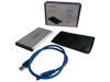 Dysk przenośny HDD USB 3.0 500GB KESU Silver - Foto2