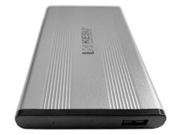Dysk przenośny HDD USB 3.0 1TB KESU Silver Toshiba - Foto3
