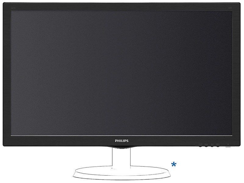 Philips 223V5LSB2 Full HD LED 21,5" zamienna podstawa - Foto1