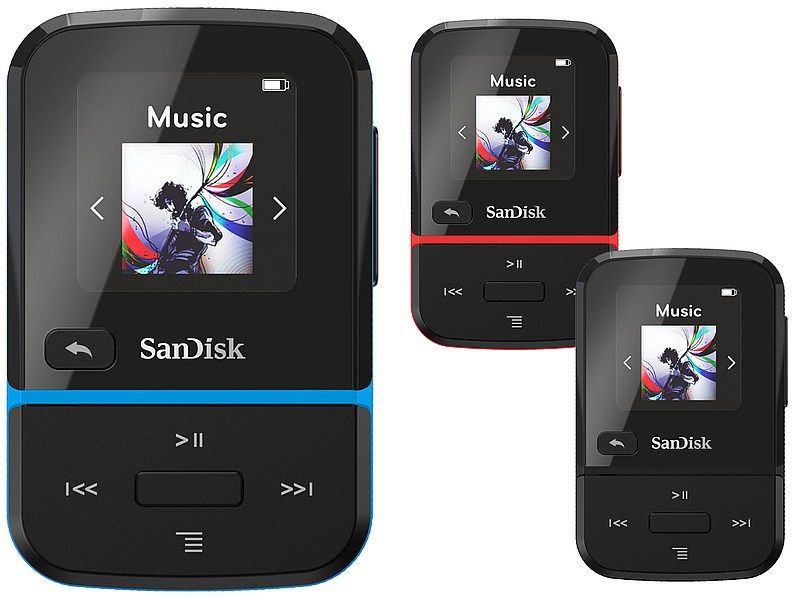 Odtwarzacz MP3 SanDisk Clip Sport Go 16GB 3 kolory - Foto2