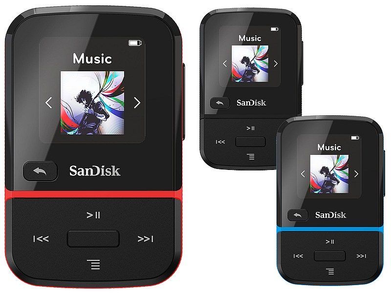 Odtwarzacz MP3 SanDisk Clip Sport Go 32GB 3 kolory - Foto1