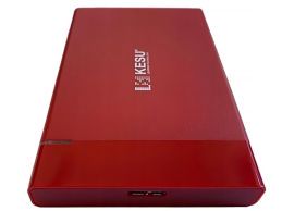 Dysk przenośny HDD USB 3.0 1TB KESU K2 Red - Foto4