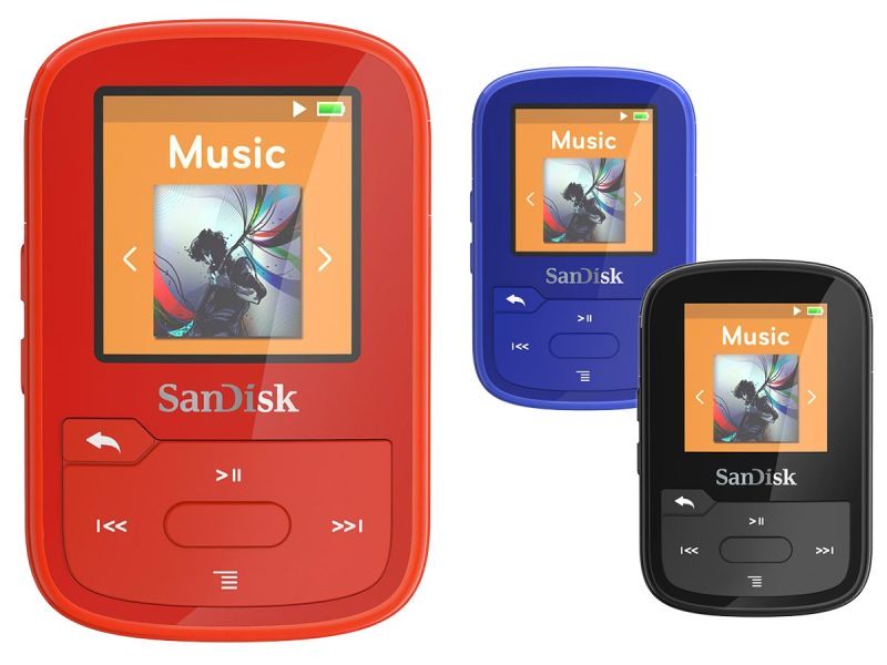 Odtwarzacz MP3 SanDisk Clip Sport Plus 16GB BT 3 kolory - Foto1