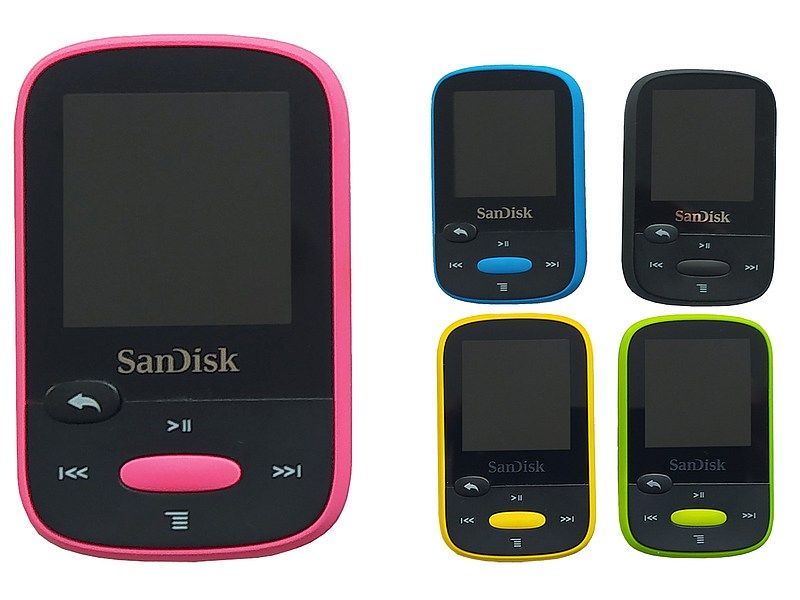 Odtwarzacz MP3 SanDisk Clip Sport 8GB 5 kolorów - Foto4