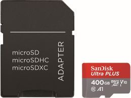 SanDisk Ultra PLUS microSDXC 400GB A1 Class10 V10 130MB/s - Foto3