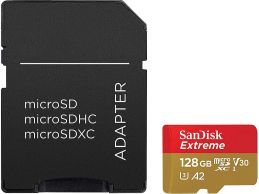 SanDisk Extreme microSDXC 128GB A2 Class3 V30 160MB/s - Foto3