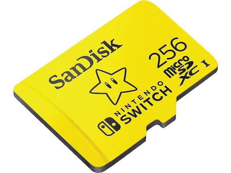 SanDisk Nintendo Switch microSDXC 256GB Class U3 100MB/s - Foto1