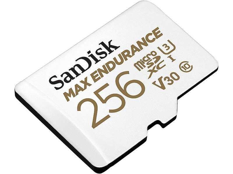 SanDisk Max Endurance 256GB Class3 V30 microSDXC 100MB/s - Foto1
