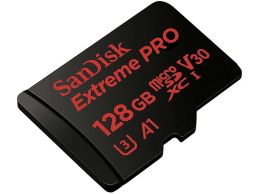 SanDisk Extreme PRO microSDXC 128GB A1 V30 U3 100MB/s - Foto1