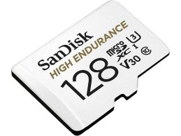 SanDisk High Endurance 128GB Class3 V30 microSDXC 100MB/s - Foto1