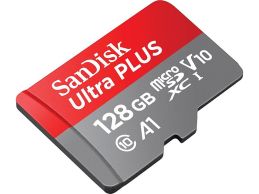 SanDisk Ultra PLUS microSDXC 128GB A1 Class10 V10 130MB/s - Foto1