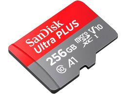 SanDisk Ultra PLUS microSDXC 256GB A1 Class10 V10 130MB/s - Foto1