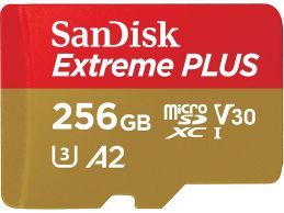 SanDisk Extreme PLUS microSDXC 256GB A2 V30 U3 170MB/s - Foto2