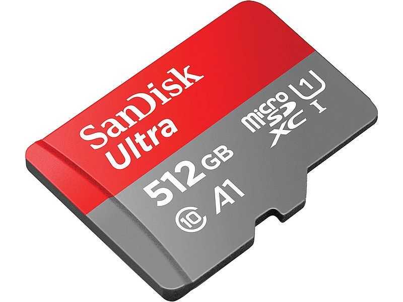 SanDisk Ultra microSDXC 512GB A1 Class10 U1 100MB/s - Foto1