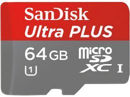 SanDisk Ultra PLUS microSDXC 64GB U1 100MB/s - Foto2