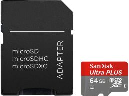 SanDisk Ultra PLUS microSDXC 64GB U1 100MB/s - Foto3