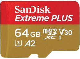 SanDisk Extreme PLUS microSDXC 64GB A2 V30 170MB/s - Foto2