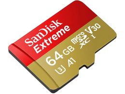 SanDisk Extreme microSDXC 64GB A1 Class3 V30 100MB/s - Foto1