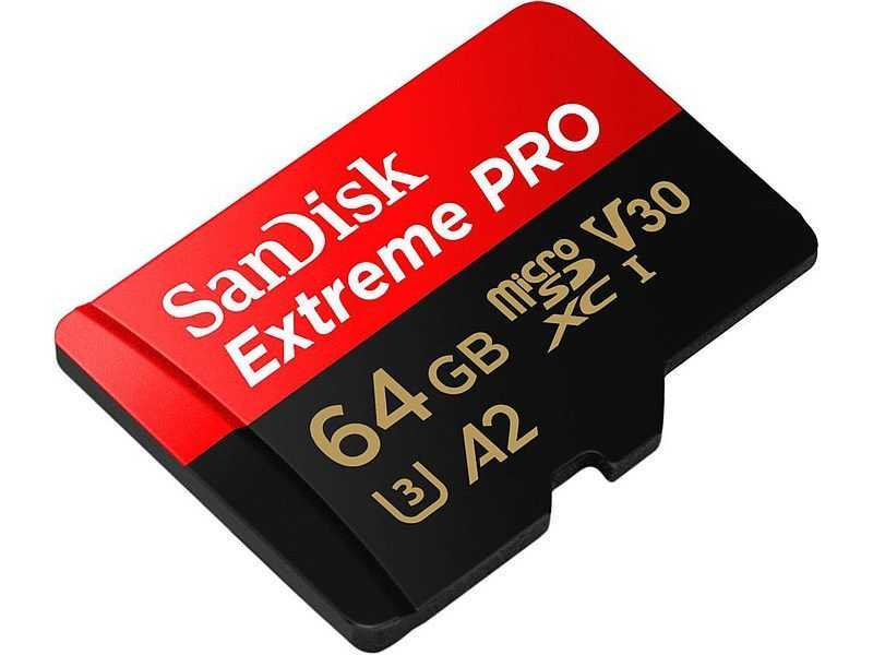 SanDisk Extreme PRO microSDXC 64GB A2 Class3 V30 200MB/s - Foto1