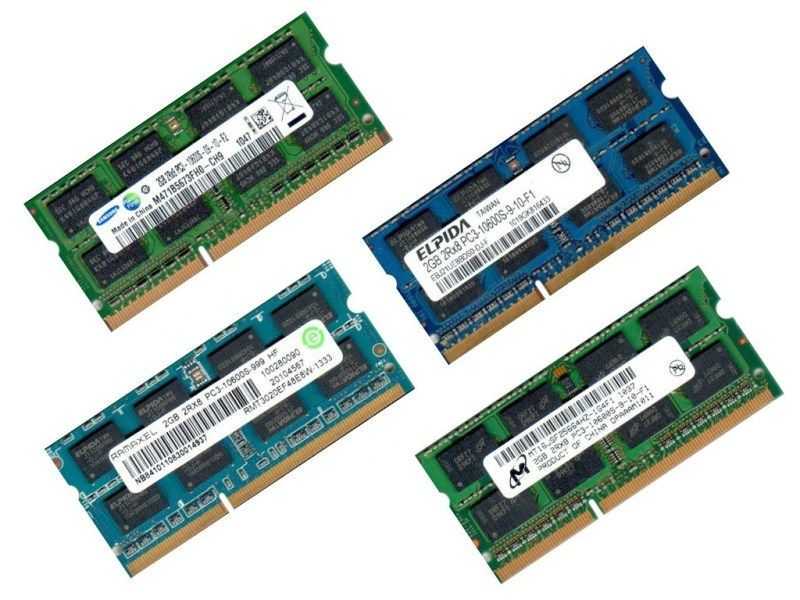 Mix RAM SO-DIMM DDR3 2GB 1333MHz 2Rx8 - Foto1