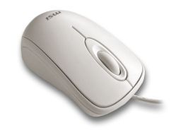 Mysz optyczna USB MSI MSU1117 biała - Foto1