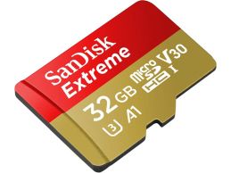 SanDisk Extreme microSDHC 32GB A1 Class3 V30 100MB/s - Foto1