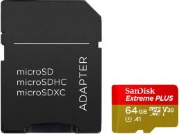SanDisk Extreme PLUS microSDXC 64GB A1 V30 100MB/s - Foto3