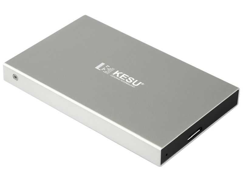 Dysk przenośny HDD USB 3.0 320GB KESU K107 Silver - Foto1